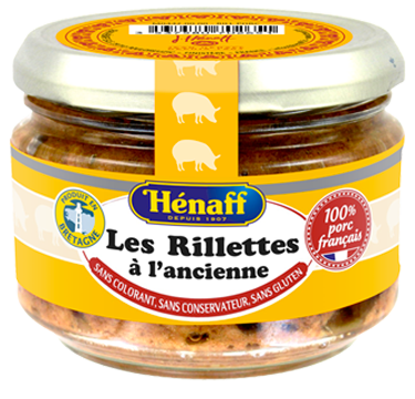 Traditional rillettes